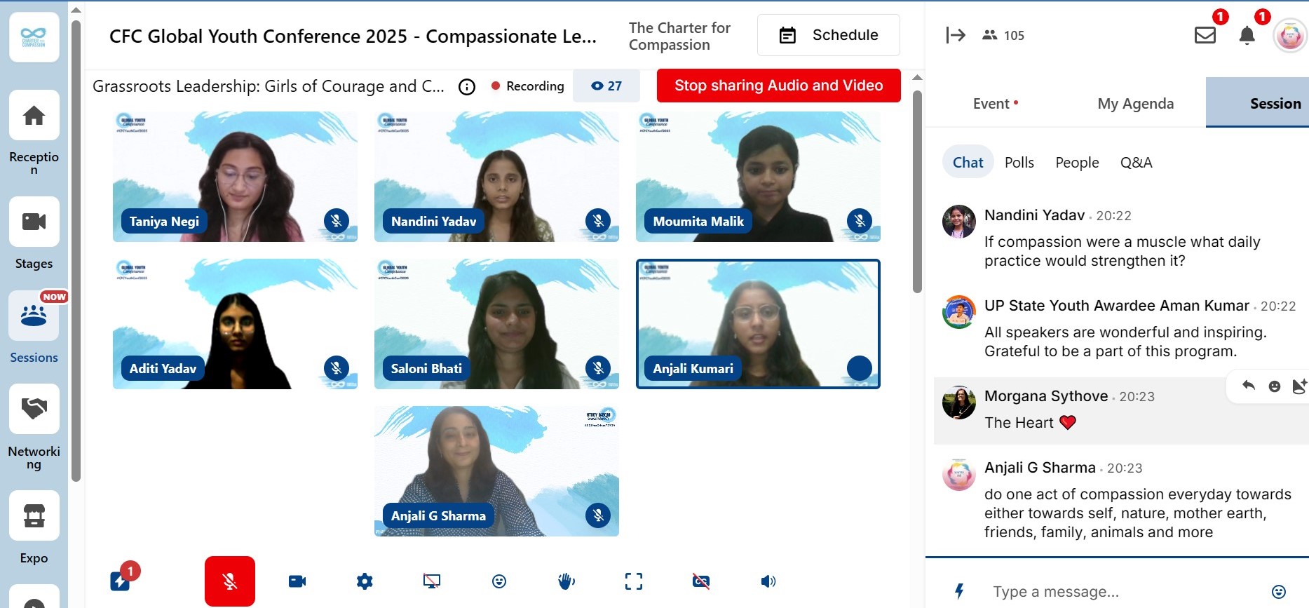 Maitri leadership loop charter moment.